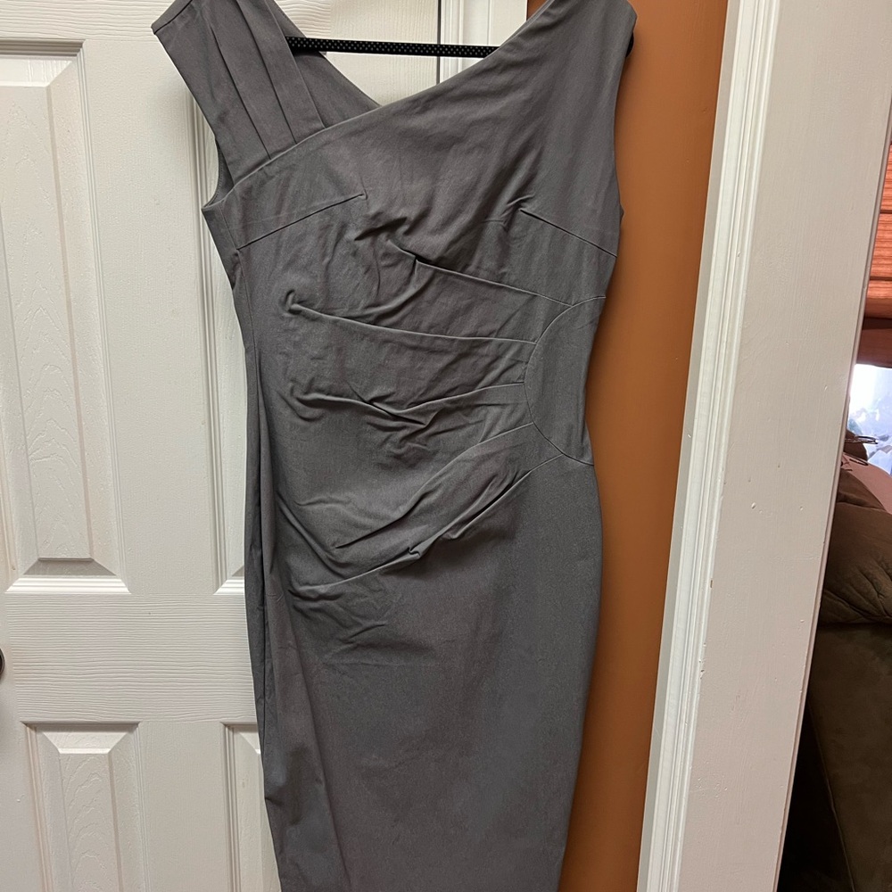 MUXXN Chic Gray Dress
